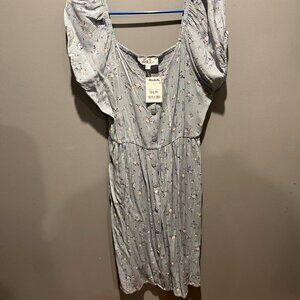 NWT Pink Rose Dress Size Large